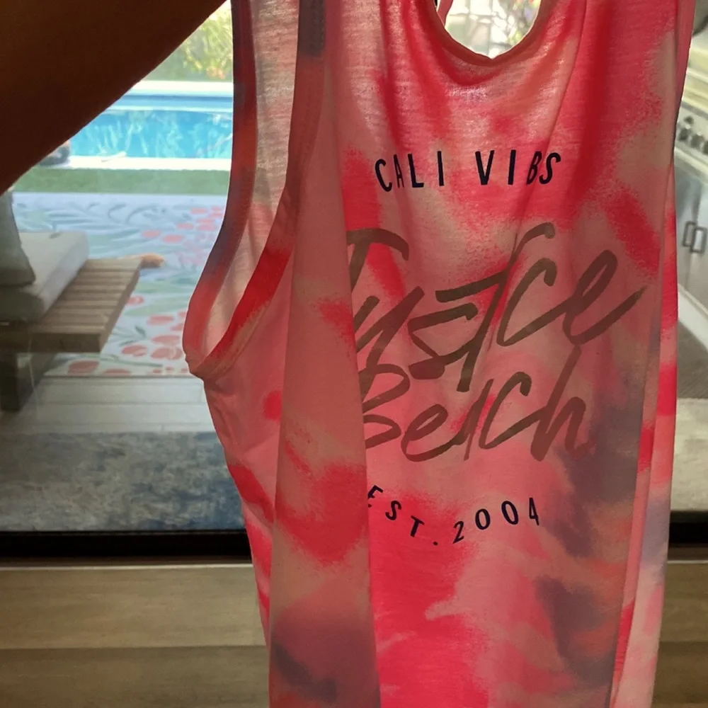 New! Justice Girls Knit Swimsuit Coverup / Dress Cali Vibes |Size Large 12/14